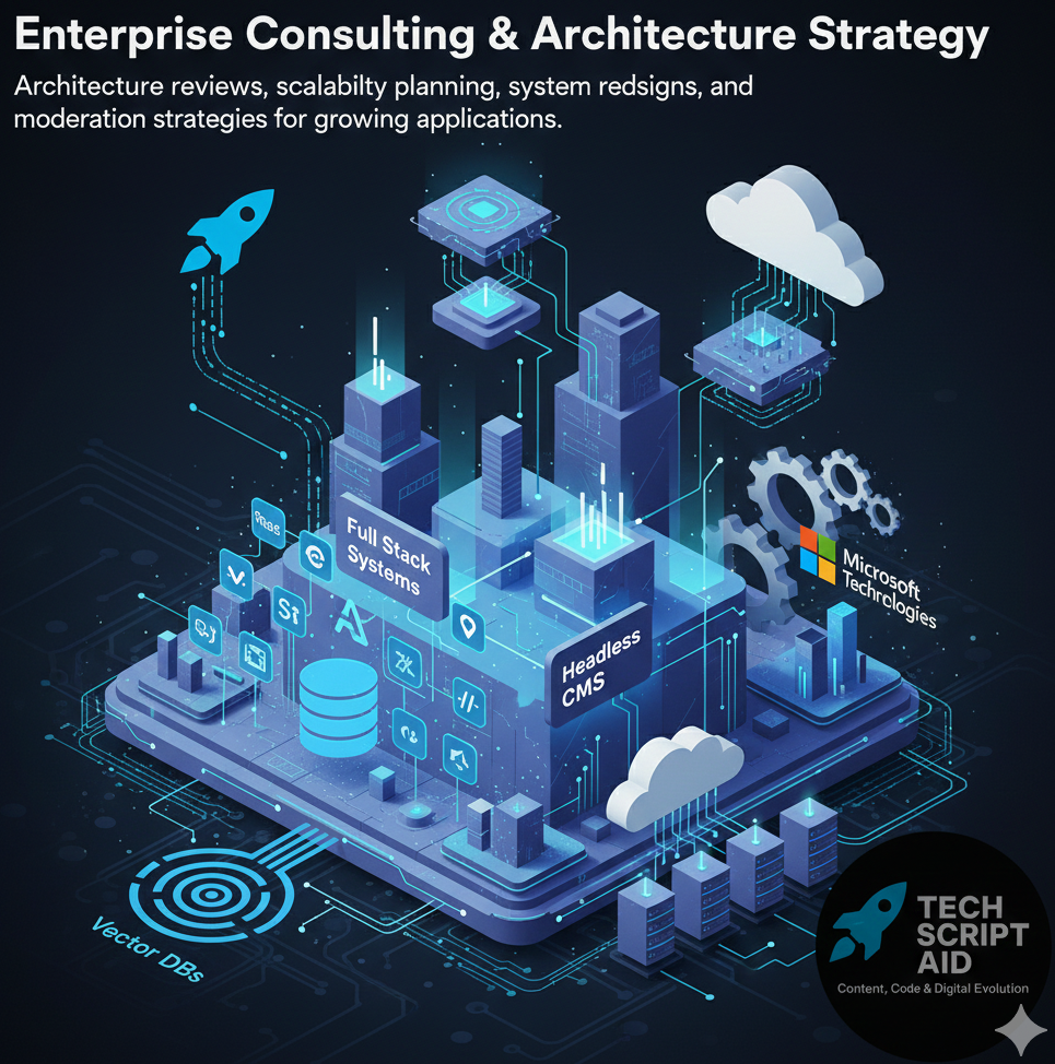 About TechScriptAid - AI-Integrated Production Systems