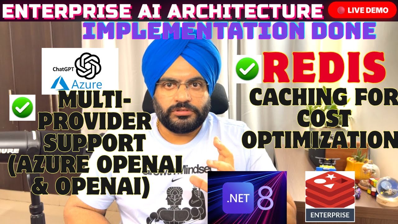 Multi-Provider AI Architecture with Redis Cache | Azure OpenAI + OpenAI