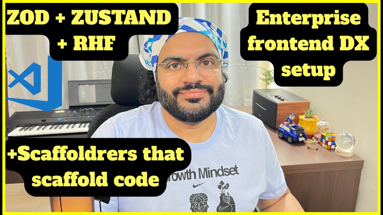 Zod + Zustand + RHF + Scaffolders for Enterprise Frontend DX