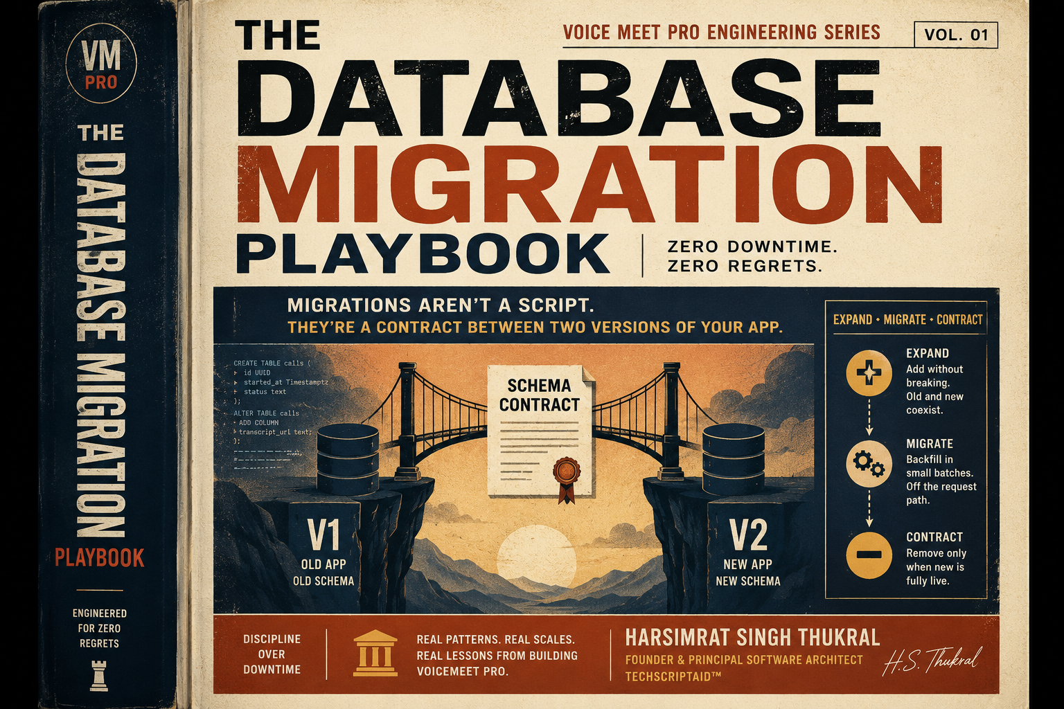 Migrations aren’t a script. They’re a contract between two versions of your app.